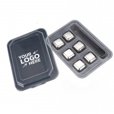 Food Grade 304 Stainless Steel Ice Cube Reusable for Drinks